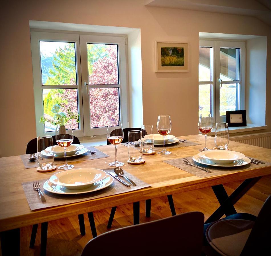 Moderne Ferienwohnung Hubert Neuper Im Zentrum Von Bad Mitterndorf Exteriör bild